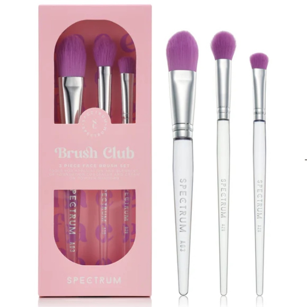 Lilac Makeup Brushes Set for Precision and Style